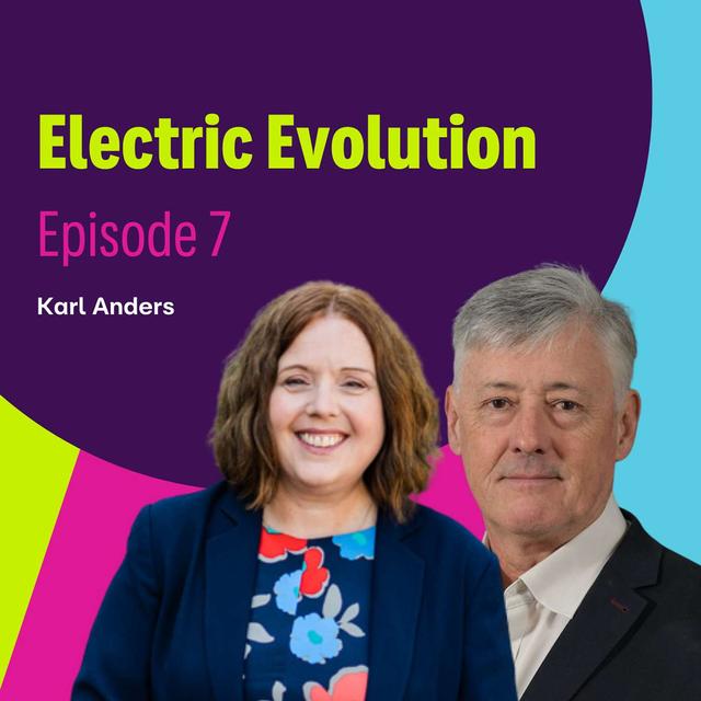 Episode 7: Liz Allan and Karl Anders - Public charging network and the provision to fleet vehicles. - podcast episode cover