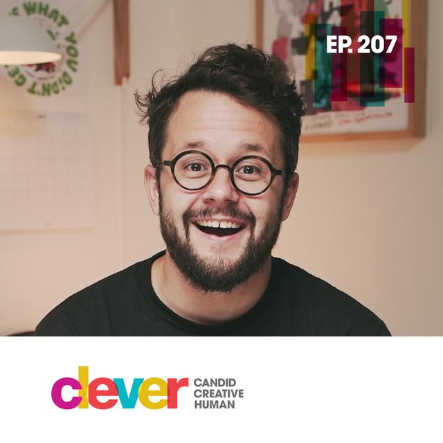 Ep. 207: Creative Pep Talk’s Andy J. Pizza on ADHD, the Heroine’s Journey, & Invisible Things - podcast episode cover