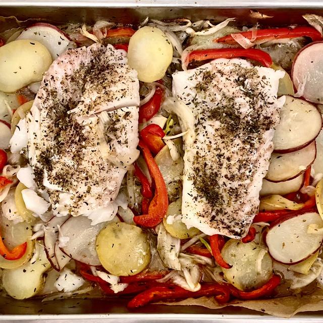Gaby Melian makes Mom's Fish - podcast episode cover