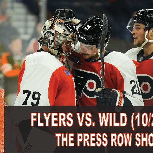 The Press Row Show Postgame: Philadelphia Flyers vs. Minnesota Wild (10/26/23) - podcast episode cover