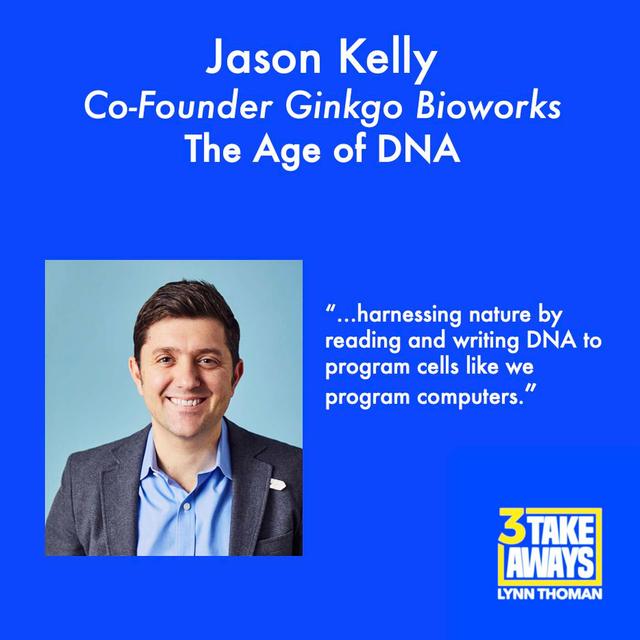 The Age of DNA: Ginkgo Bioworks Co-Founder Jason Kelly (#100) - podcast episode cover
