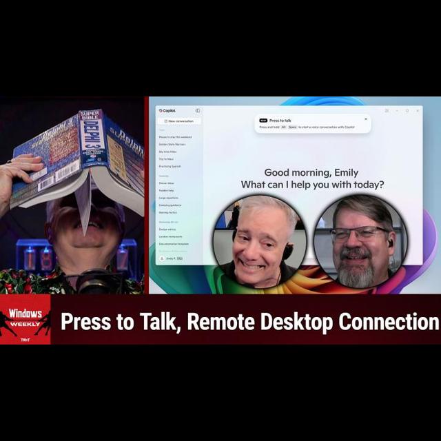 WW 923: The Bouche is Amused - Remote Desktop outrage, GroupMe, RIP Woody - podcast episode cover