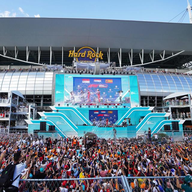 Brundle vs Celebrities, Taylor Swift - 2023 Miami GP Preview - podcast episode cover