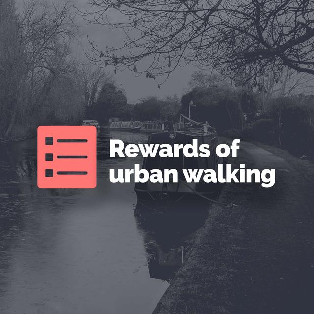 Top 5 rewards of urban walking - podcast episode cover