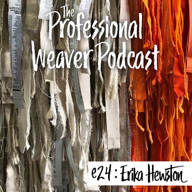24 : Erika Hewston on function vs decoration, sourcing materials, starting out, and her first solo exhibition - podcast episode cover