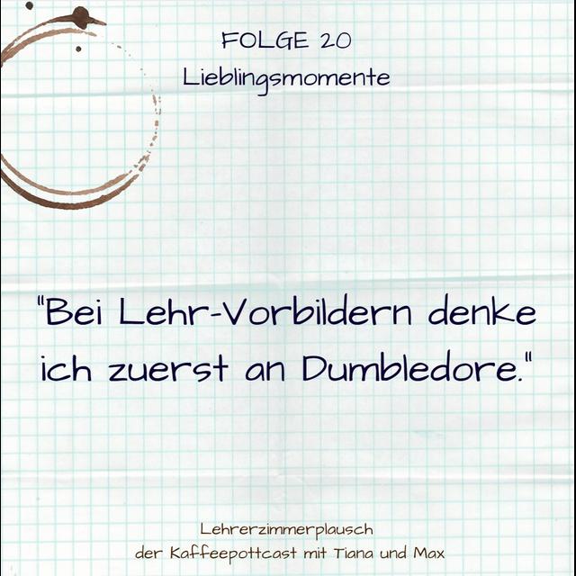 #20 Lieblingsmomente - podcast episode cover