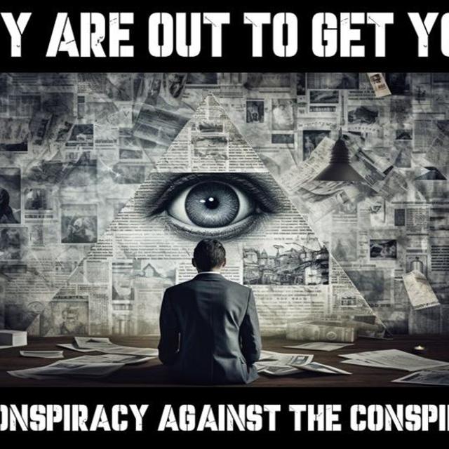 Show sample for 2/19/25: THEY ARE OUT TO GET YOU! THE CONSPIRACY AGAINST THE CONSPIRACY - podcast episode cover
