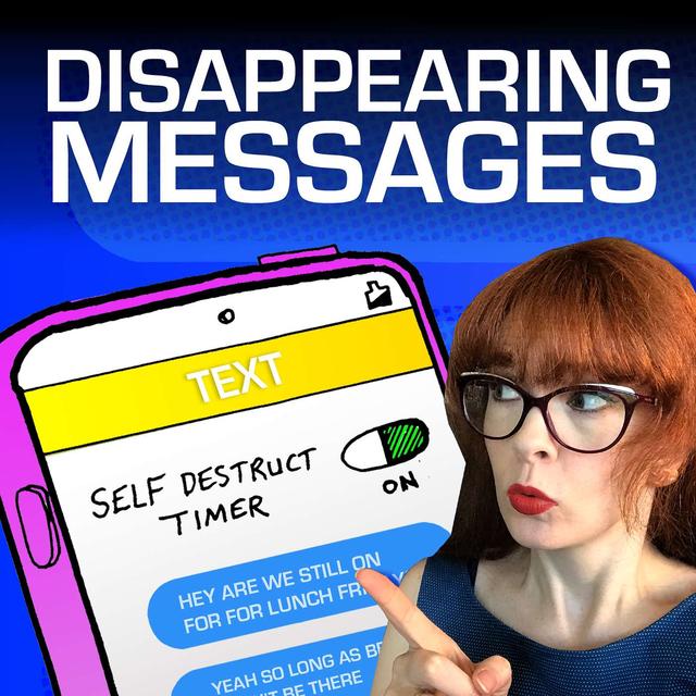 Why I Use Disappearing Messages - podcast episode cover