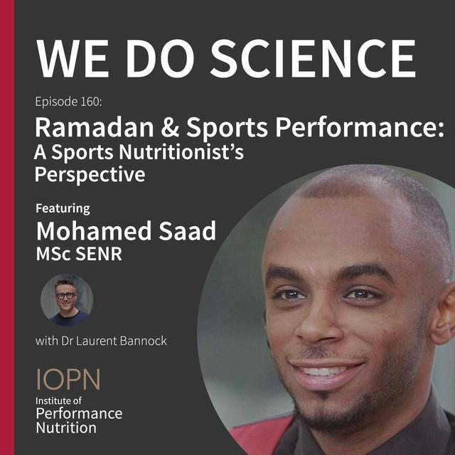 "Ramadan and Sports Performance: A Sports Nutritionist's Perspective" with Mohamed Saad MSc SENR - podcast episode cover