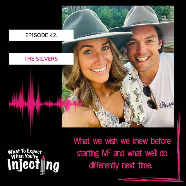 #42 IVF- I'm Very Fortunate with The Silver Family - podcast episode cover