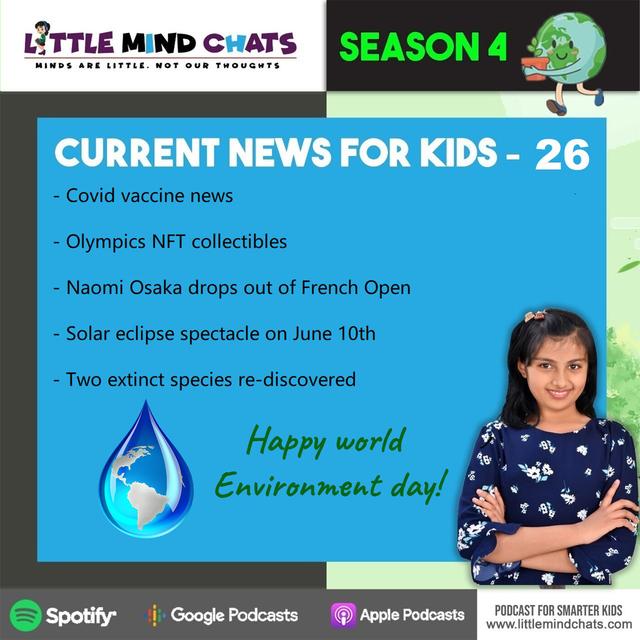 071: Current News -26 and World Environment Day - podcast episode cover