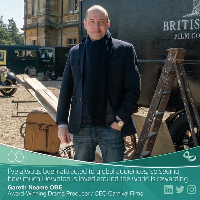 Drama Producer Gareth Neame on a Life in Cinematography - podcast episode cover