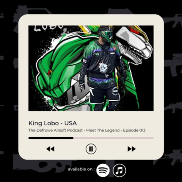 Hail to the King! Meet New York Airsoft Royalty, King Lobo - podcast episode cover