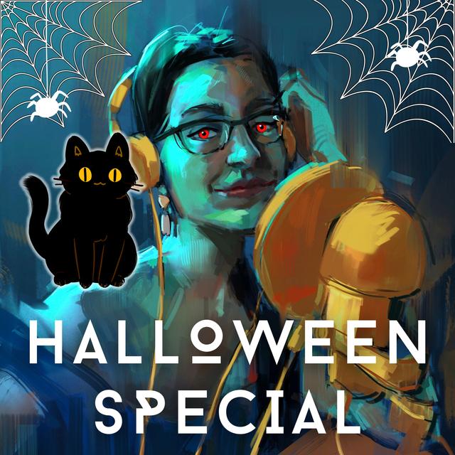 23. HALLOWEEN SPECIAL (WITH VIDEO!): Tea leaves and spooky reads - podcast episode cover