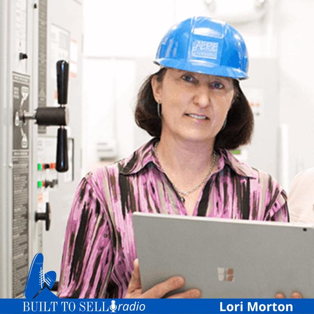 Ep 389 How to Create Sticky Customers with Lori Morton - Leverage strategic partnerships, sell to industry giants, position your company to attract acquirers, choosing the right acquirer - podcast episode cover