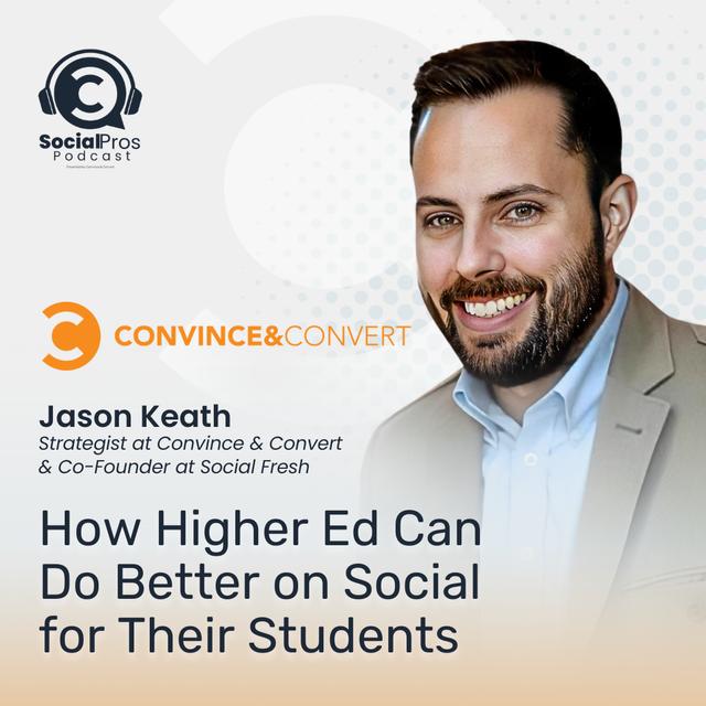 How Higher Ed Can Do Better on Social for Their Students - podcast episode cover
