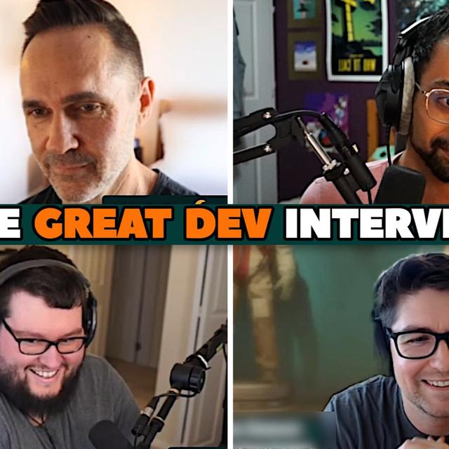The Great Dev Interview feat. Aaron Keller, Flats & Alec Dawson - podcast episode cover