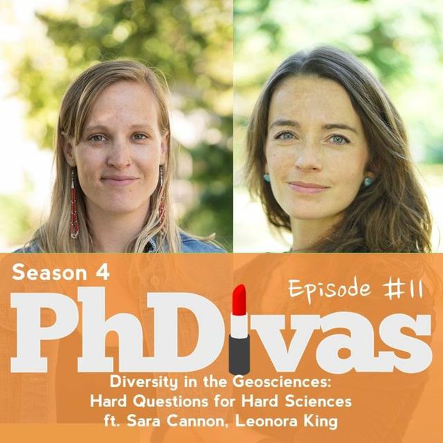 S04E11 | Diversity in the Geosciences: Hard Questions for Hard Sciences ft Sara Cannon, Leonora King - podcast episode cover