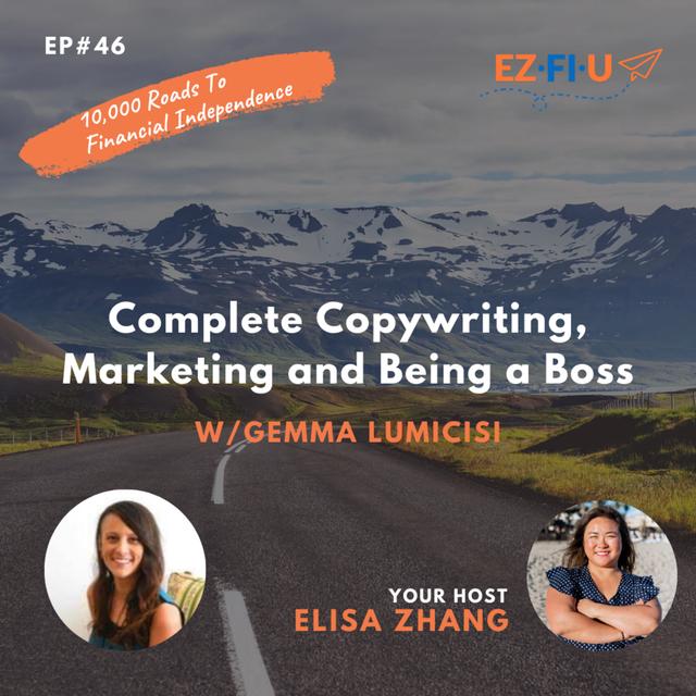 Complete Copywriting, Marketing and Being a Boss with Gemma Lumicisi - podcast episode cover