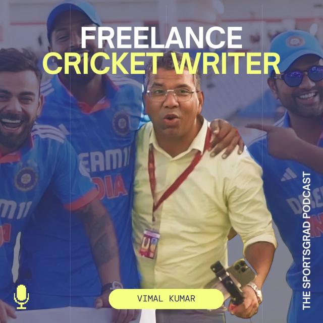 #312: How Vimal Kumar Became a Cricket Writer, Built 600k+ on YouTube & Travelled the World - podcast episode cover