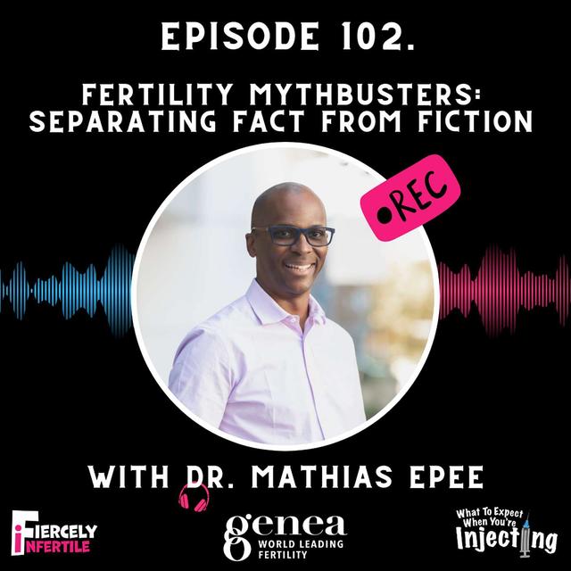 #102 Fertility Mythbusters with Dr Mathias Epee - podcast episode cover