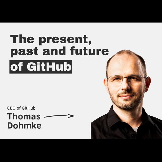 The present, past and future of GitHub - podcast episode cover