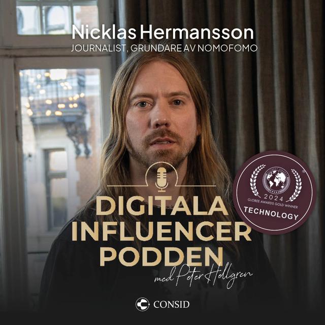 306. Kan AI rädda journalistiken? | Nicklas Hermansson, journalist och grundare av Nomofomo | desinformation - podcast episode cover