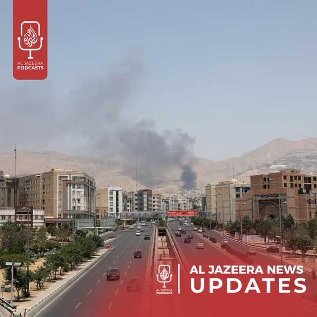 Iran's foreign minister in Geneva for talks to end Israel conflict, Israeli air attacks in Iran - podcast episode cover
