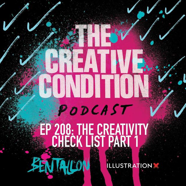 Ep 208: The creativity checklist part 1 - optimal creativity for the new year - podcast episode cover