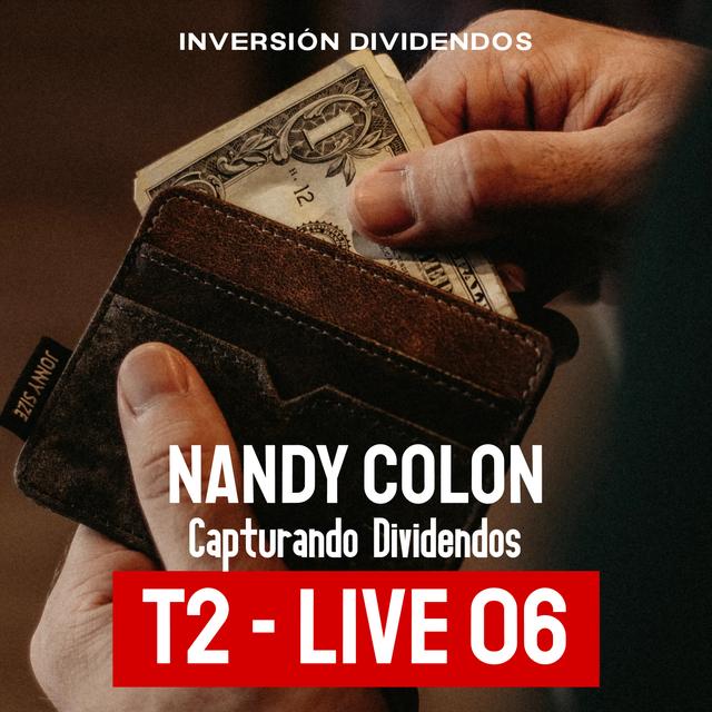 Cómo invertir por DIVIDENDOS 💰 e INMOBILIARIO 🏠 y ser LIBRE FINANCIERAMENTE 🏖️ Nandy Colon 😎🇺🇸 - podcast episode cover