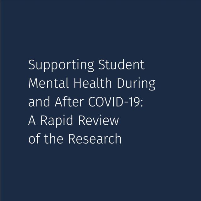 Supporting Student Mental Health During and After COVID-19 - podcast episode cover
