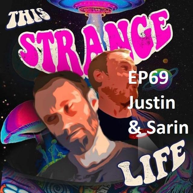 Justin St Denis & Sarin | Swollen balls, bad gigs, virtue signalling and a little bit of magic! - podcast episode cover
