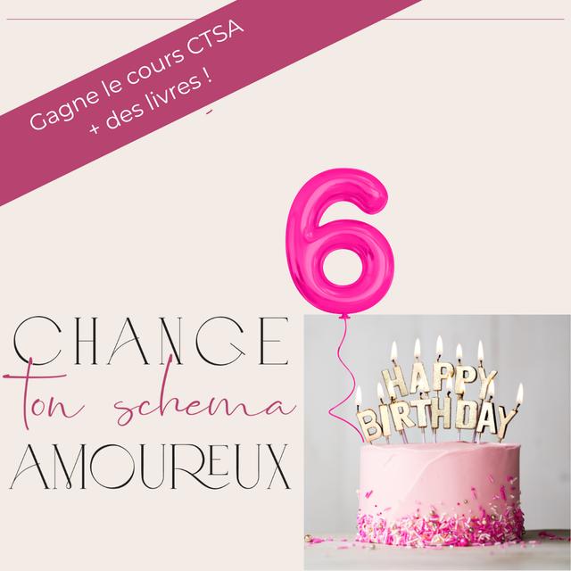 281 - 6 ans du podcast : gagne le cours CTSA ! (et tout un tas d'autres cadeaux!) - podcast episode cover