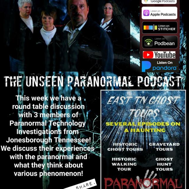 Paranormal Technology Investigations from Jonesborough TN - podcast episode cover