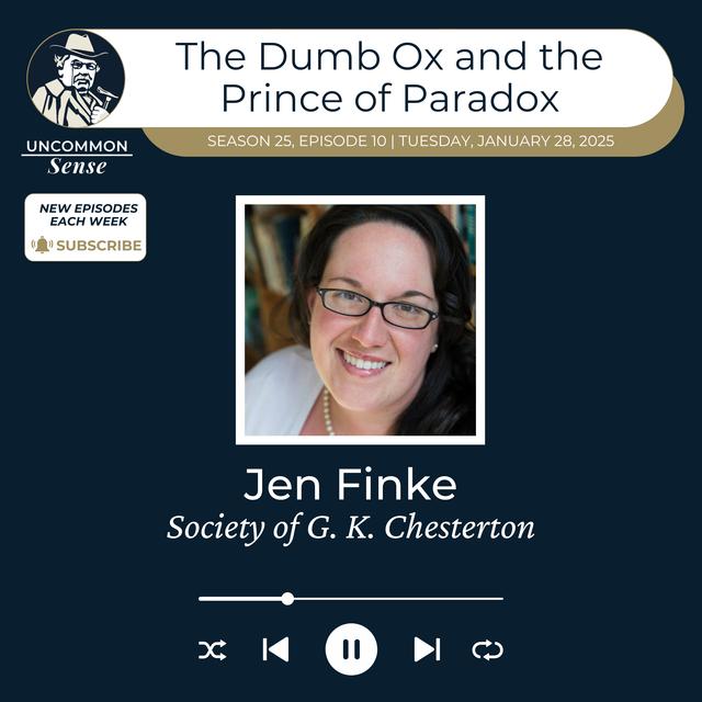 The Dumb Ox and the Prince of Paradox - Chesterton and Aquinas - podcast episode cover