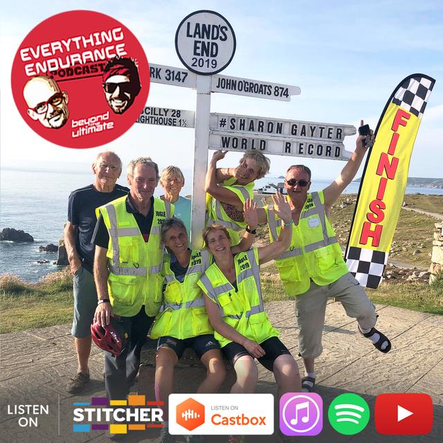 E20. 1,742,927 Steps, Breaking the JOGLE World Record with Sharon Gayter - podcast episode cover