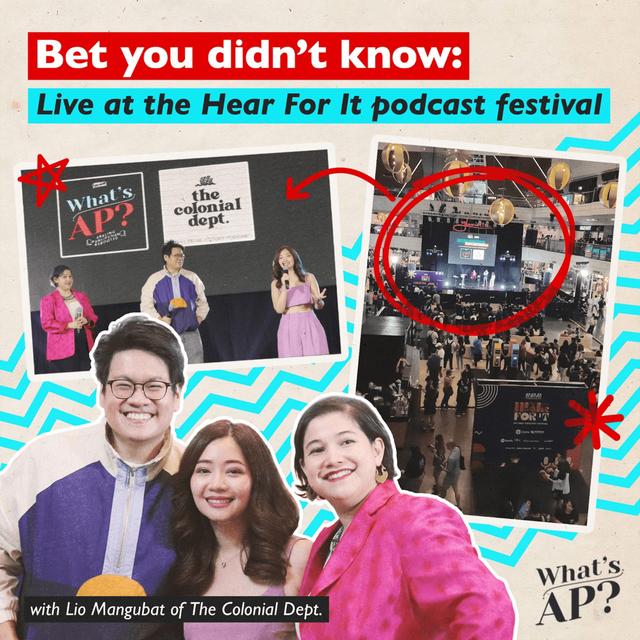 Bet you didn't know: Live at the Hear For It podcast festival - podcast episode cover