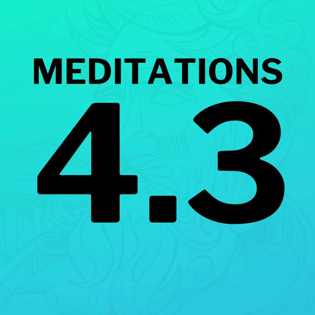 Why "Retreating Into Yourself" Isn't Always Practical (Meditations 4.3) - podcast episode cover