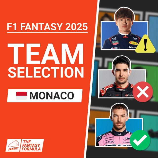 F1 Fantasy: Best Lineups for the Monaco GP 2025 | The Fantasy Formula - podcast episode cover