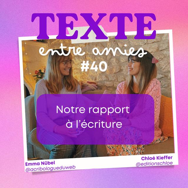#40 - Notre rapport aux mots - podcast episode cover