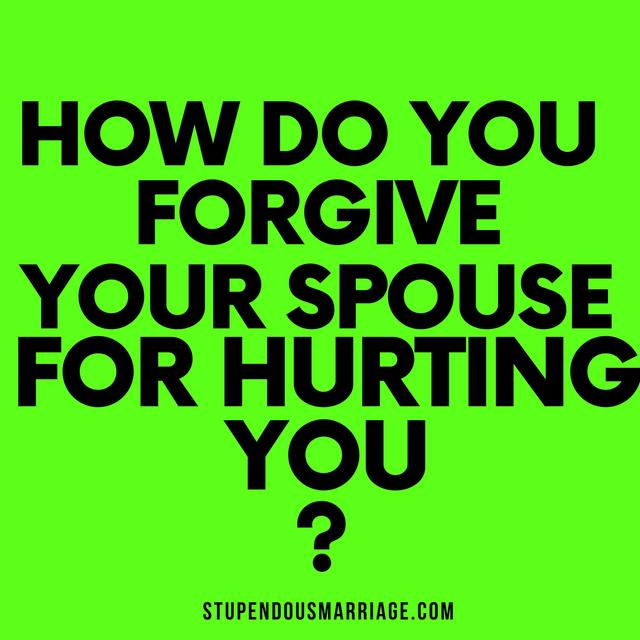 Forgiving your Spouse When they Hurt You is Stupendous - podcast episode cover