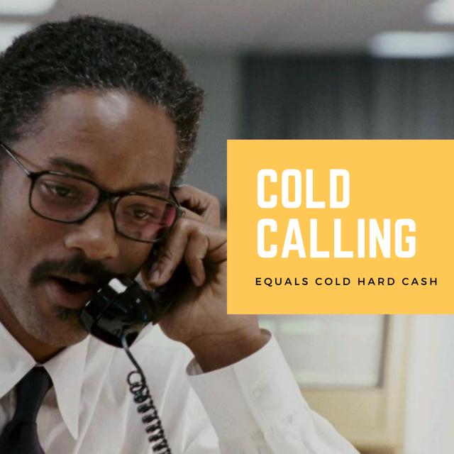 Cold Calls Equal Cold Hard Cash - podcast episode cover