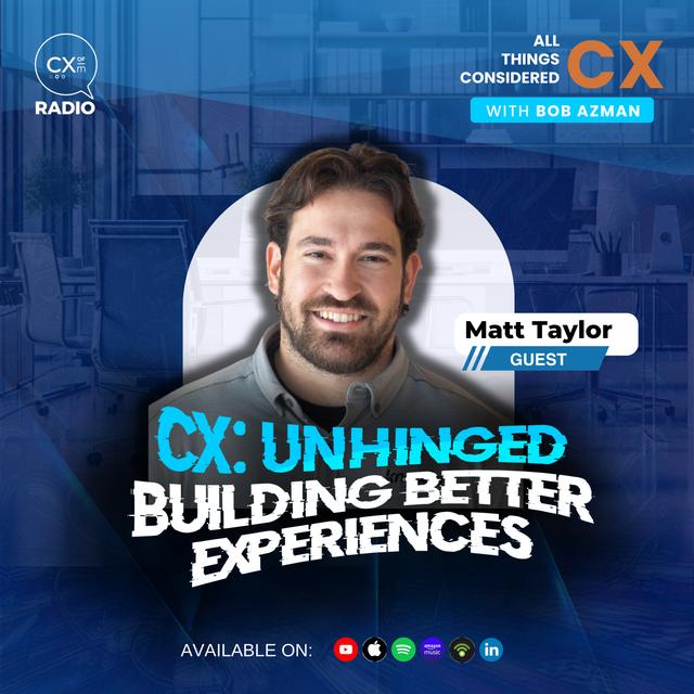 Why Humans Still Matter: Balancing Automation and Empathy in Customer Service, with Matt Taylor - podcast episode cover