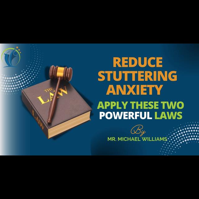 Reduce Stuttering Anxiety: Apply These 2 Powerful Laws for Fluent Speech - podcast episode cover