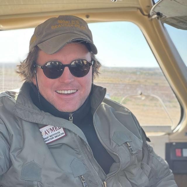 My Next Guest Is... Dr Campbell Costello the Flying Outback Vet & Worlds Okayest Pilot - podcast episode cover