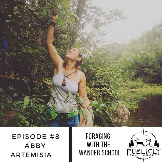 Episode #08 Foraging with The Wander School- Abby Artemisia - podcast episode cover
