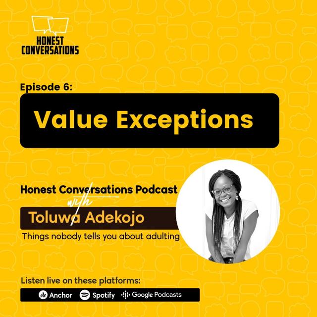Value Exceptions - podcast episode cover