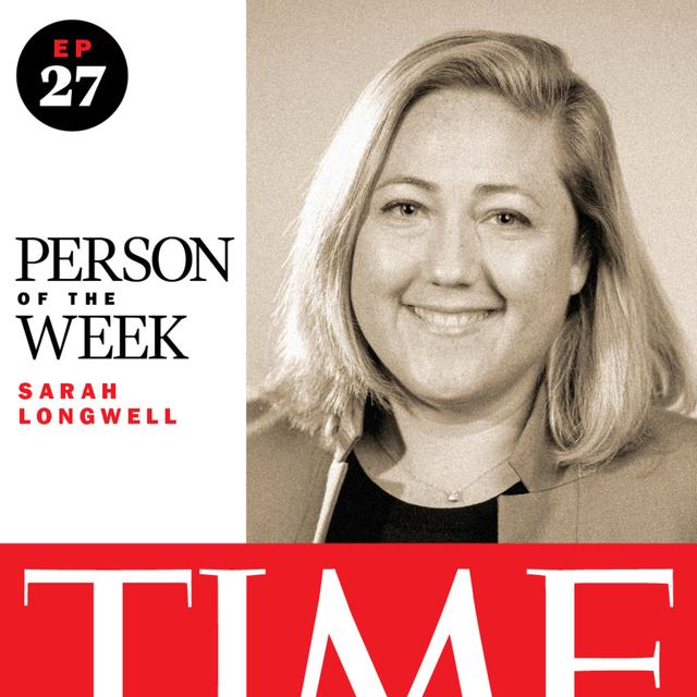 Sarah Longwell • Defending Democracy - podcast episode cover