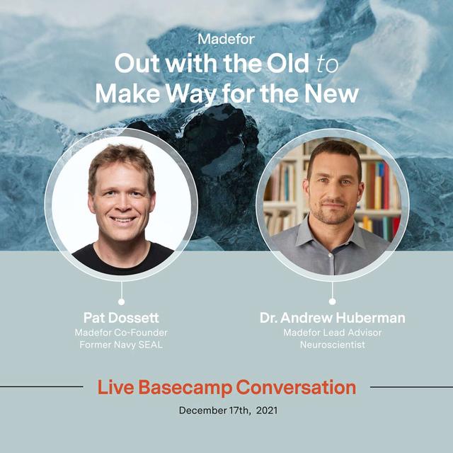 Dr. Andrew Huberman: Out with the Old to Make Way for the New and How to Create Lasting Change - podcast episode cover