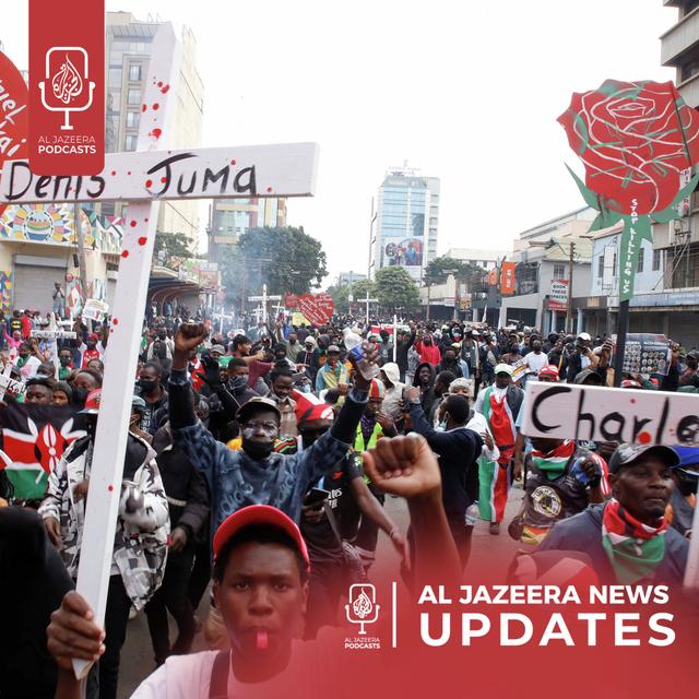 US and Iran to talk next week as ceasefire holds, protesters killed in Kenya - podcast episode cover